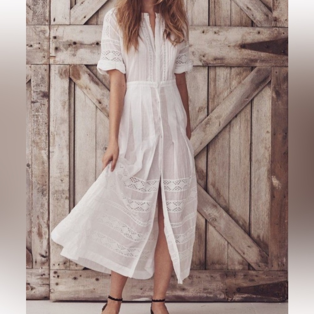 LoveShackFancy Edie Dress size Small